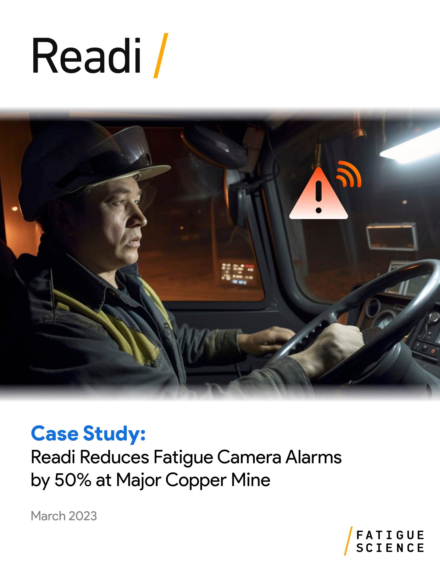 Readi - Camera Alarms Reduction Whitepaper